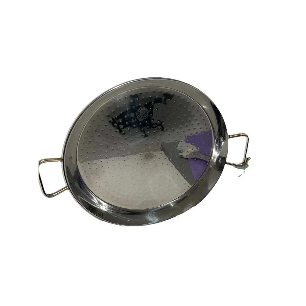 (..25N)16 Inch Stainless Steel Paella Pan,  Made In Spain